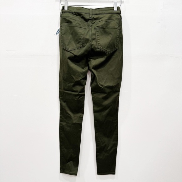 Old Navy High Rise Rockstar Super Skinny Jeans in Royal Pine Green Size 2 - Picture 6 of 7